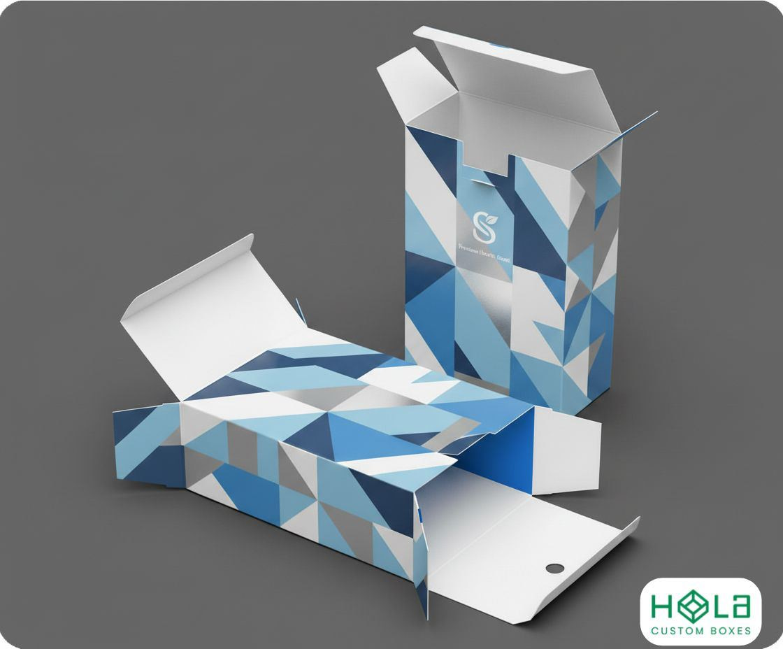 reverse tuck end boxes with logo